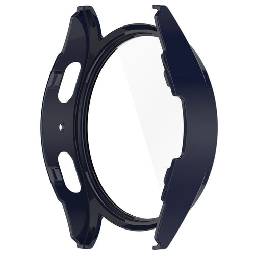 Samsung Galaxy Watch 7 44mm hard case met glas (donkerblauw)