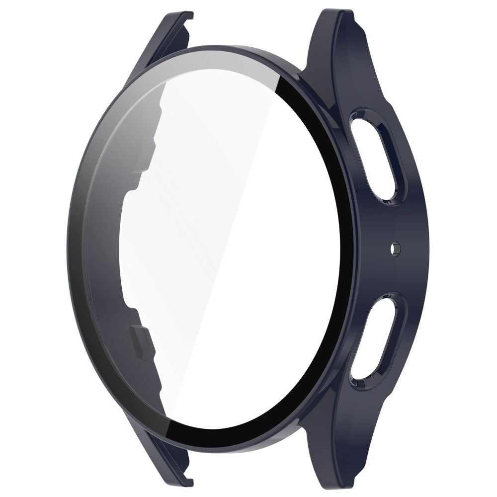 Samsung Galaxy Watch 7 44mm hard case met glas (donkerblauw)
