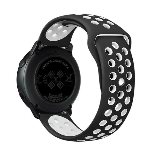 Suunto 9 Peak sport band (zwart/wit)