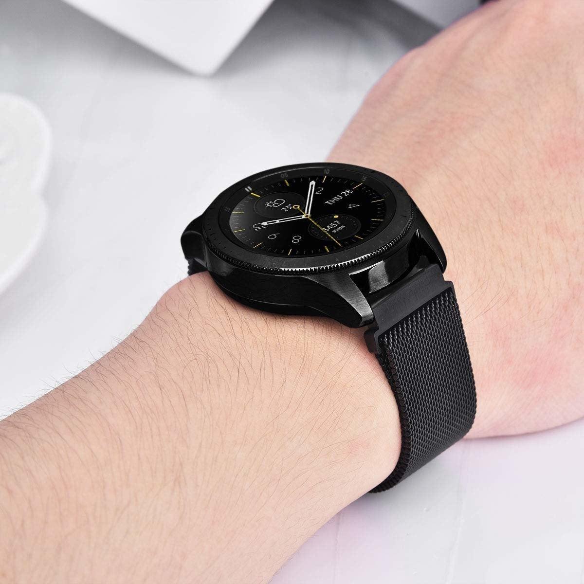 Huawei Watch 4 (Pro) Milanese band (zwart)
