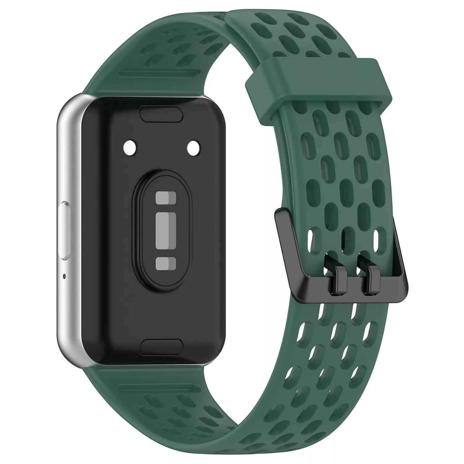 Samsung Galaxy Fit 3 ademend siliconen bandje (groen)
