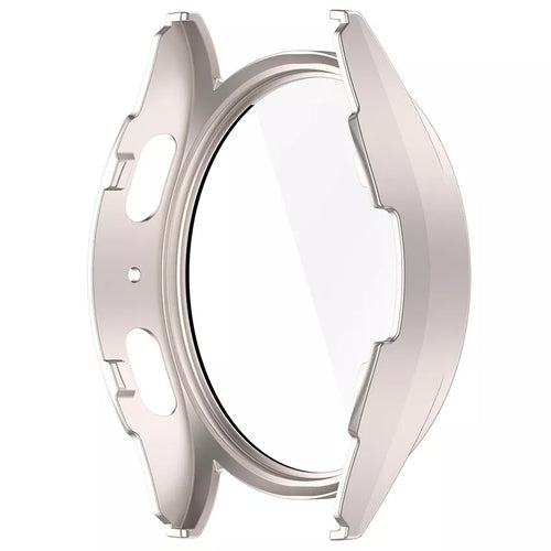 Samsung Galaxy Watch 7 40mm hard case met glas (sterrenlicht)
