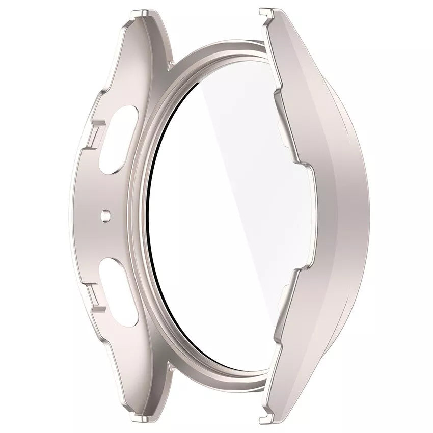 Samsung Galaxy Watch 7 40mm hard case met glas (sterrenlicht)