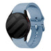 Samsung Galaxy Watch 6 Classic - 43mm Buckled Silicone Strap (Blue)