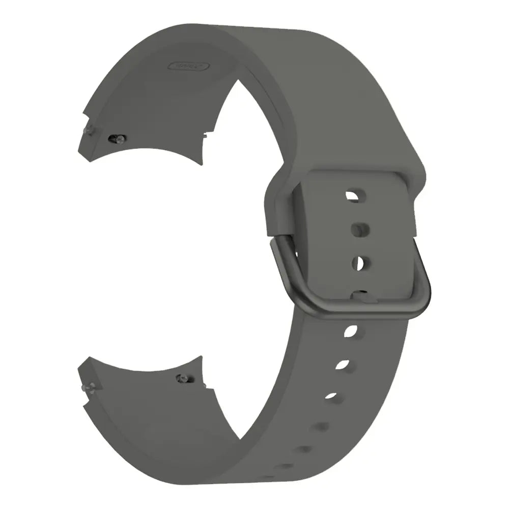 Samsung Galaxy Watch 6 Classic - 43mm siliconen gesp band (donkergrijs)