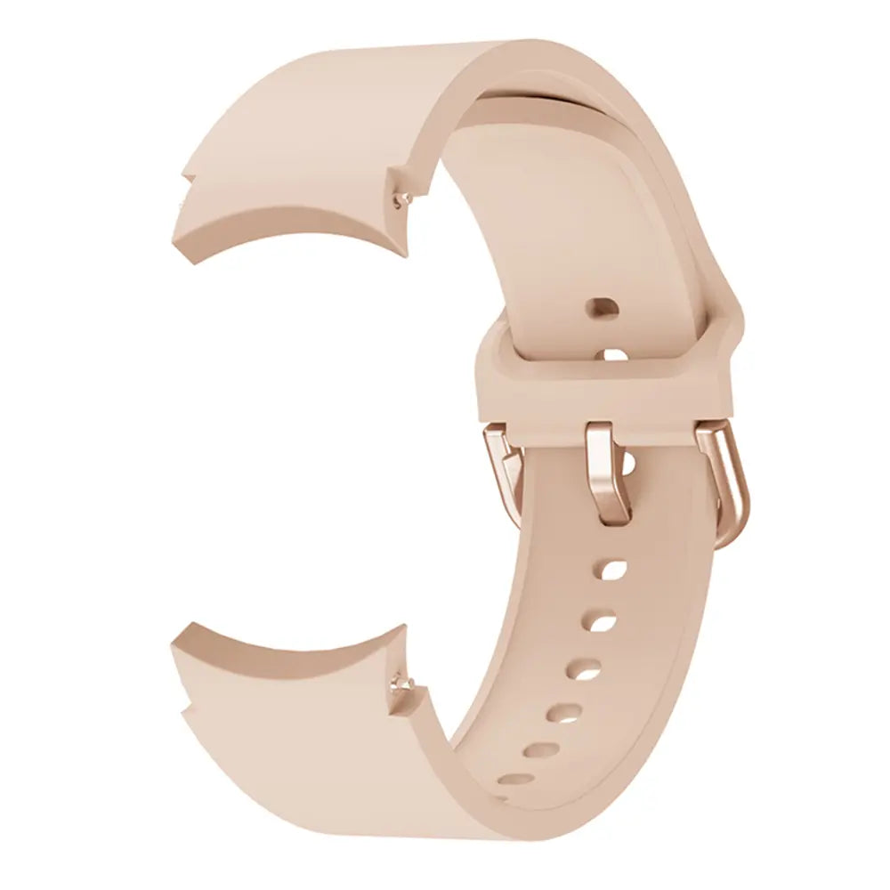Samsung Galaxy Watch 6 - 40mm Buckled Silicone Strap (Pink Sand)