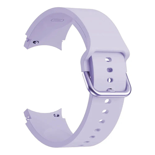 Samsung Galaxy Watch 6 - 44mm siliconen gesp band (lichtpaars)