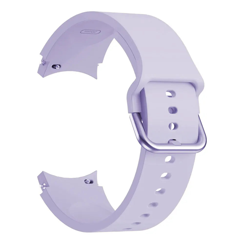 Samsung Galaxy Watch 6 - 44mm siliconen gesp band (lichtpaars)