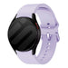Samsung Galaxy Watch 6 - 44mm siliconen gesp band (lichtpaars)