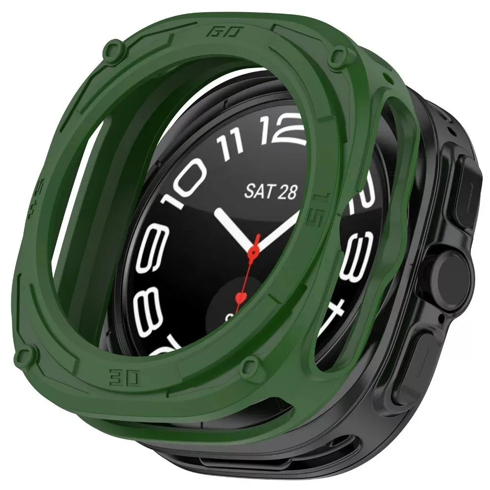 Samsung Galaxy Watch Ultra Rugged TPU case (groen)