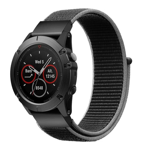 Garmin Forerunner 970 nylon band (charcoal)