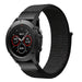 Garmin Fenix 5s / 6s nylon band (zwart)