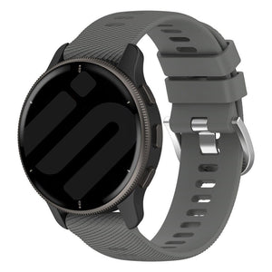 Coros Pace Pro siliconen bandje (donkergrijs)