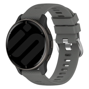 Garmin Forerunner 645 Silicone Strap (Dark Grey)