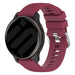 Coros Pace Pro siliconen bandje (wijnrood)