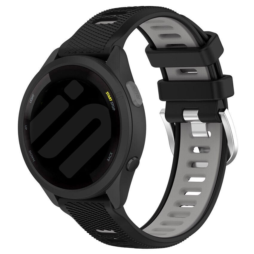 Garmin Vivomove Sport Sport Buckle Strap (Black/Grey)