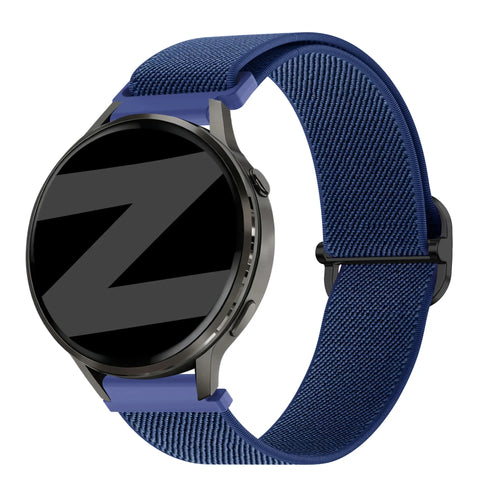 Bandz Garmin Forerunner 255s Elastic Strap (Dark Blue)