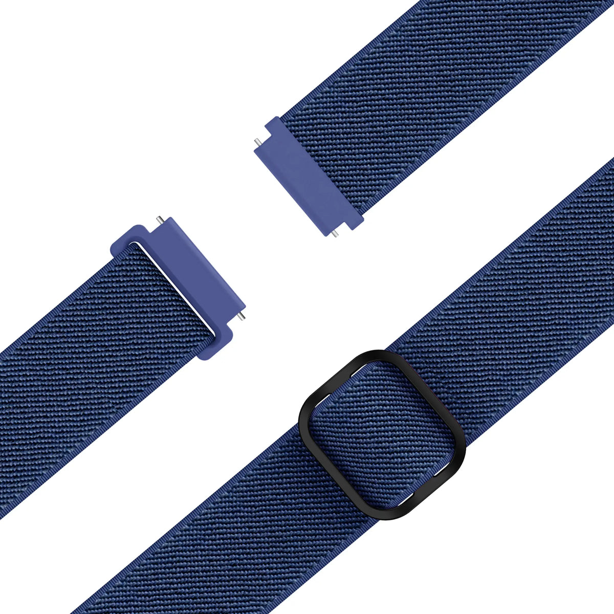 Bandz Garmin Forerunner 255s Elastic Strap (Dark Blue)