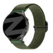 Bandz Garmin Forerunner 55 Elastic Strap (Army Green)