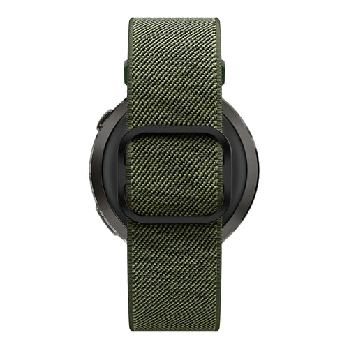 Bandz Garmin Forerunner 255s elastisch bandje (legergroen)