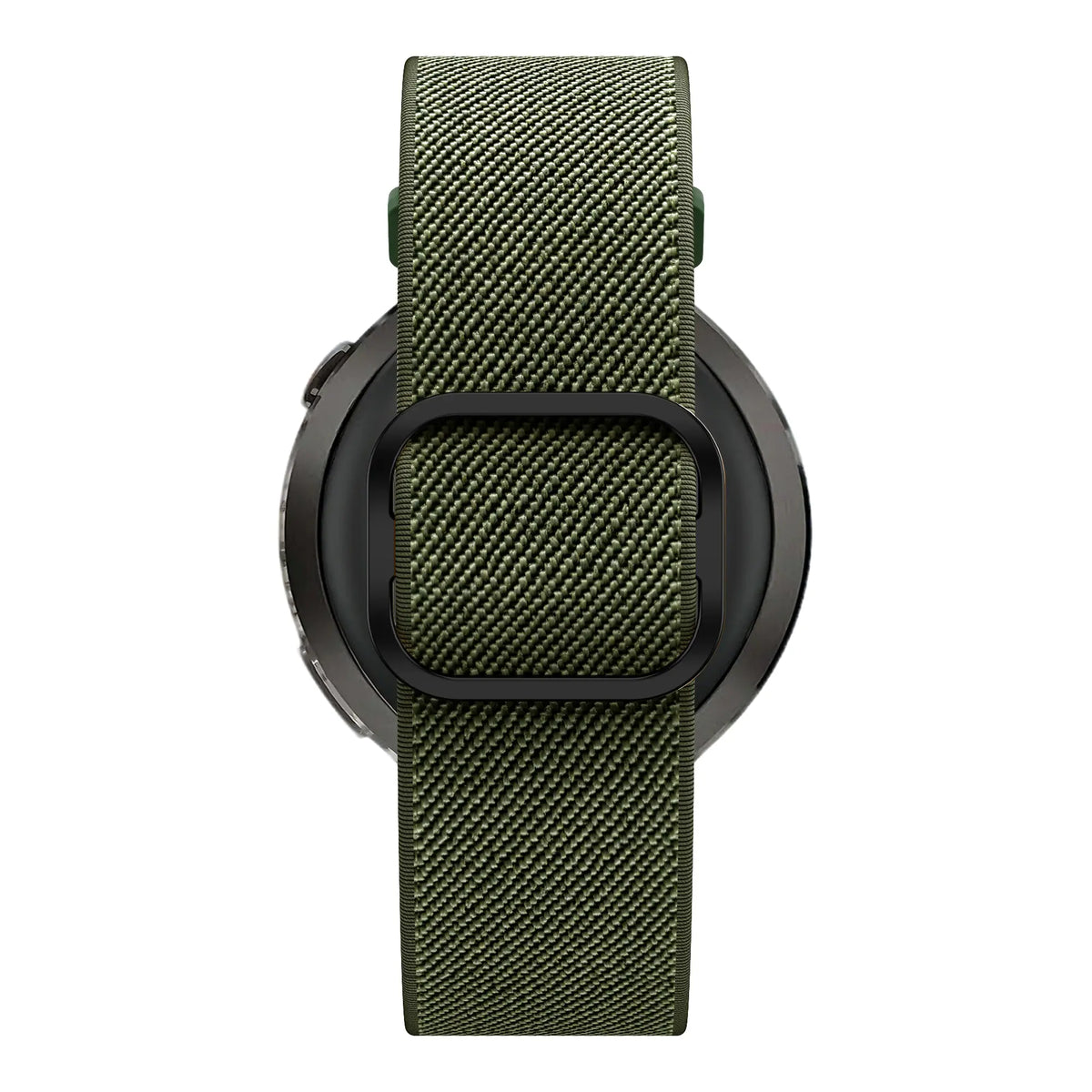 Bandz Garmin Forerunner 255s elastisch bandje (legergroen)