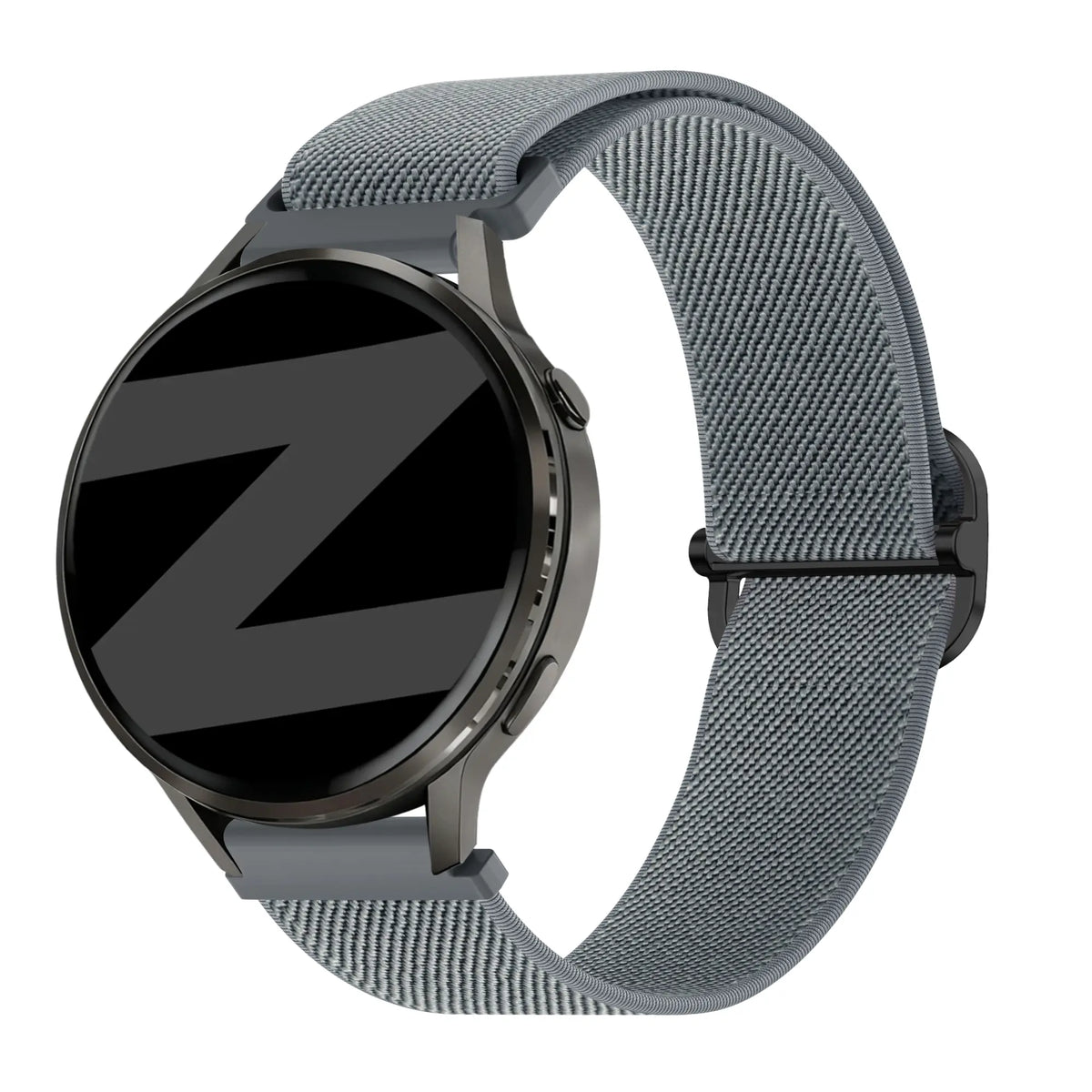 Bandz Garmin Forerunner 265s elastisch bandje (grijsblauw)