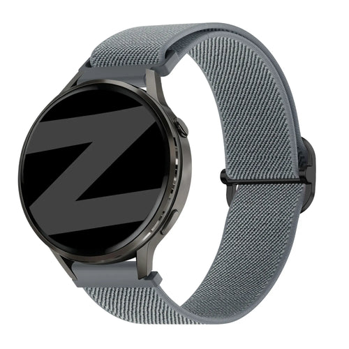 Bandz Garmin Forerunner 165 Elastic Strap (Grey-Blue)