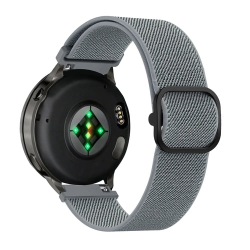 Bandz Garmin Forerunner 265s elastisch bandje (grijsblauw)