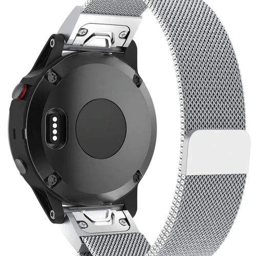 garmin-fenix-5-6-milanese-band-zilver-1