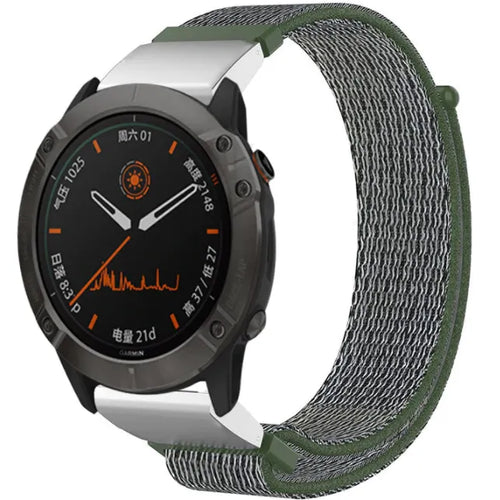 Garmin Approach S62 nylon band (groen)
