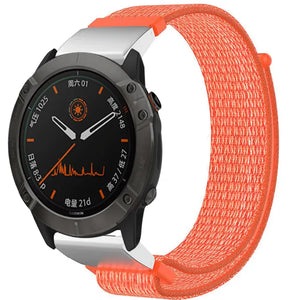 Garmin Approach S62 nylon band (oranje)