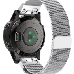 Garmin Instinct E - 40mm Milanese band (zilver)