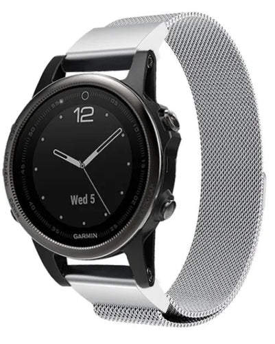 Garmin Approach S70 - 42mm Milanese Strap (Silver)