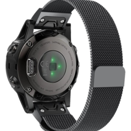 Garmin Instinct E - 40mm Milanese band (zwart)