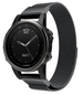 Garmin Fenix 8 - 43mm Milanese Strap (Black)