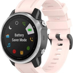 Garmin Instinct E - 40mm siliconen bandje (lichtroze)