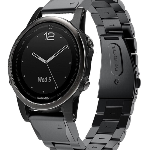 Garmin D2 Delta S Steel Strap (Black)