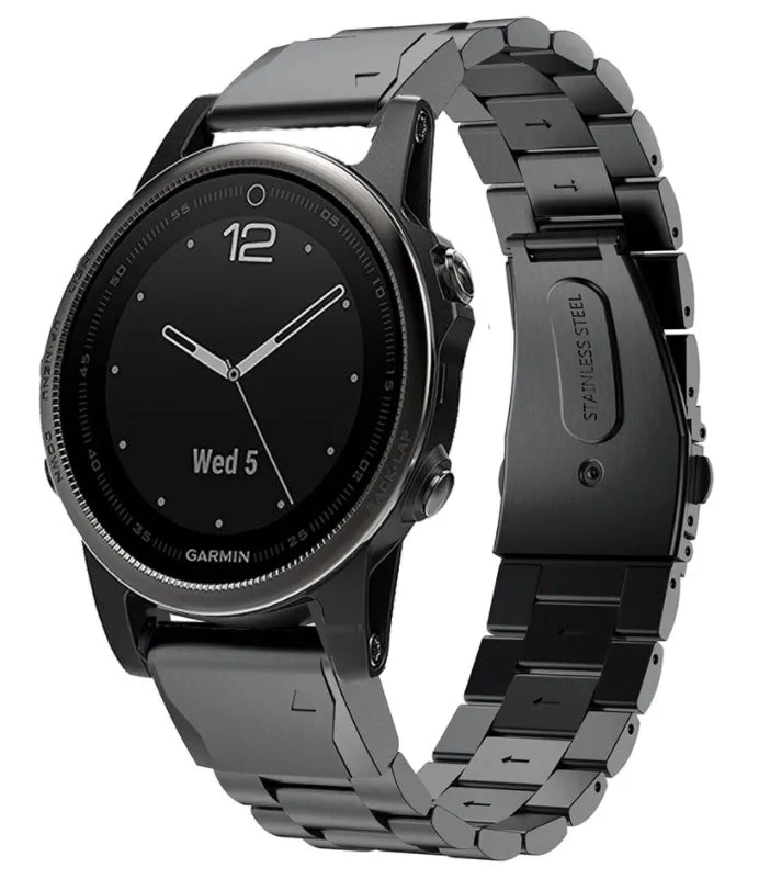 Garmin Descent Mk3(i) - 43mm Steel Strap (Black)
