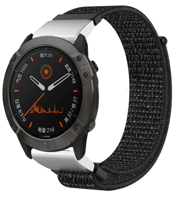 Garmin Descent MK2(i) Nylon Strap (Black)