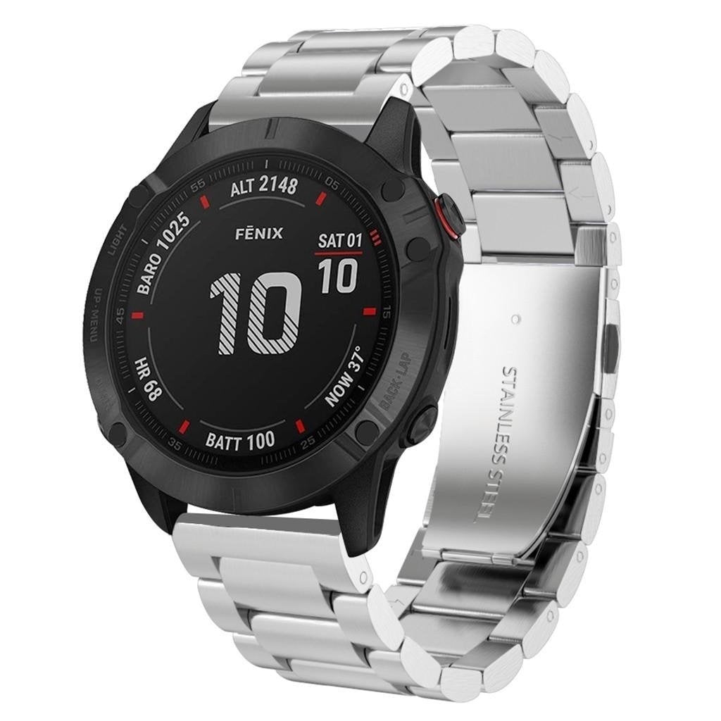 Garmin Tactix 7 Steel Strap (Silver)