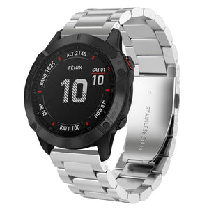 Amazfit T-Rex Ultra 2 stalen band (zilver)