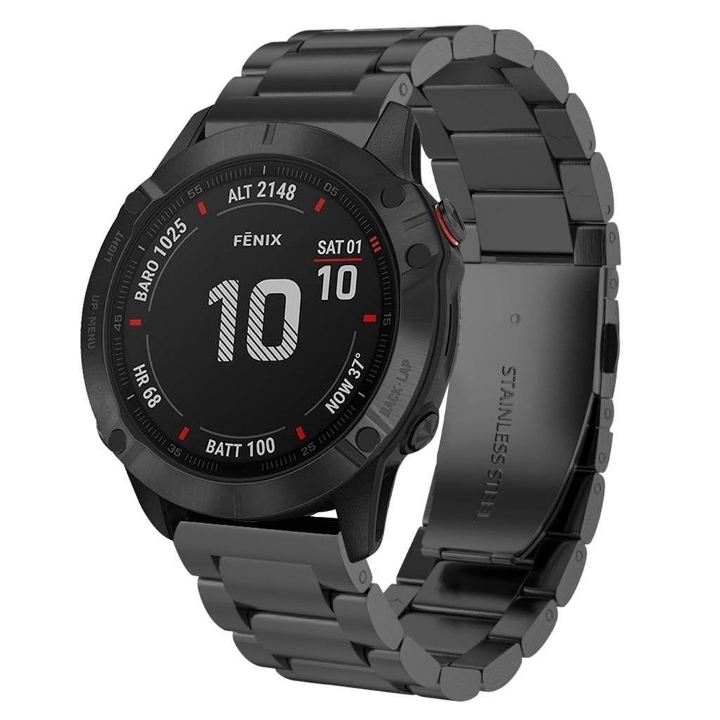 Garmin Tactix 7 stalen band (zwart)