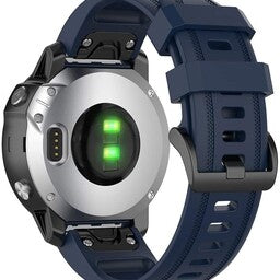 Garmin Instinct E - 40mm siliconen bandje (donkerblauw)