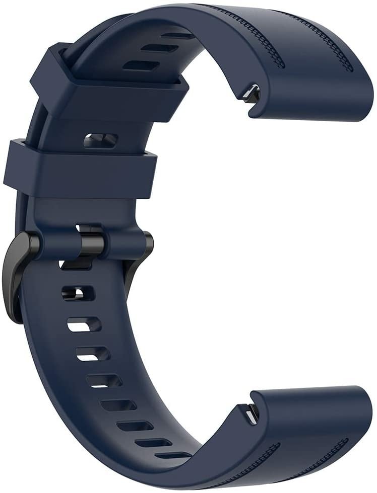 Garmin Descent Mk3(i) - 43mm Silicone Strap (Dark Blue)
