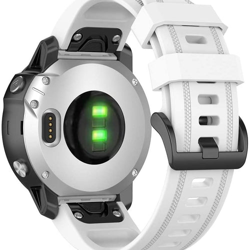 Garmin Descent Mk2S siliconen bandje (wit)