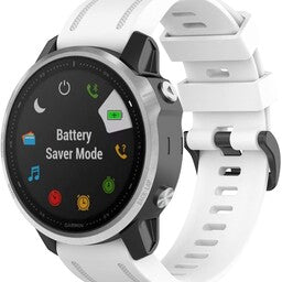 Garmin Instinct E - 40mm siliconen bandje (wit)