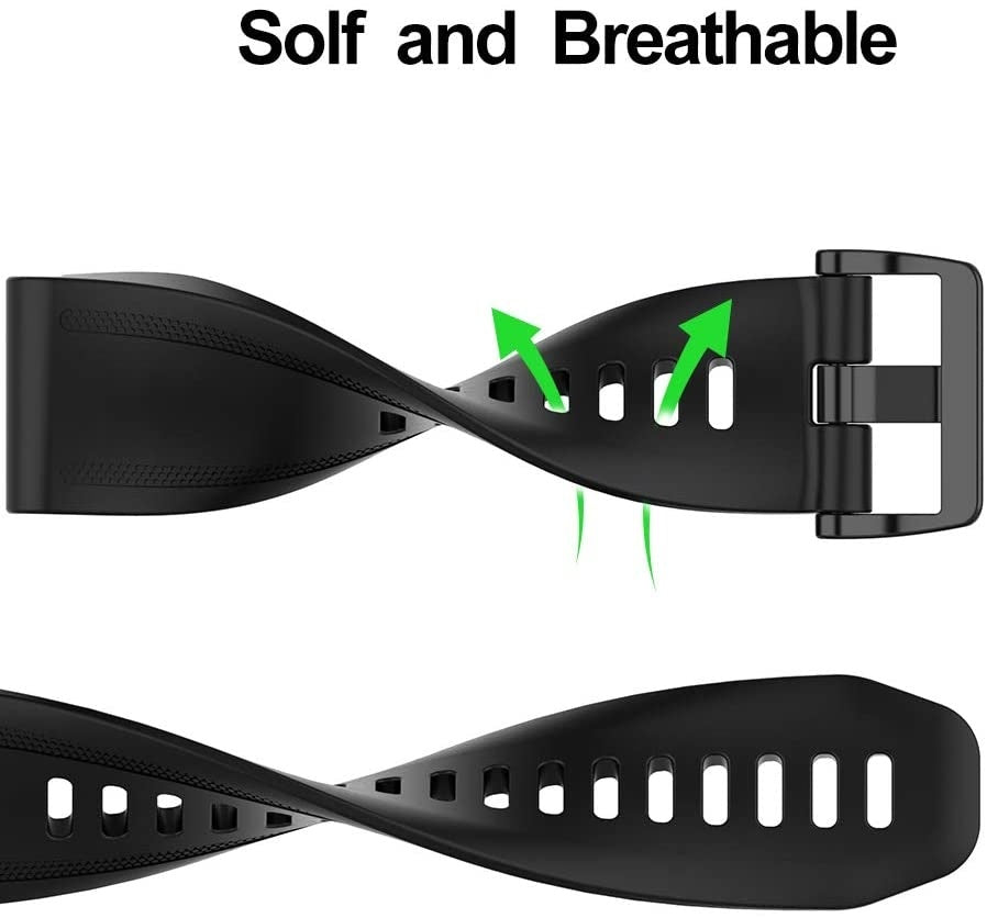 Garmin Descent Mk2S Silicone Strap (Black)