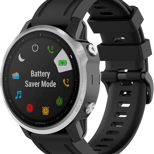 Garmin Instinct E - 40mm siliconen bandje (zwart)