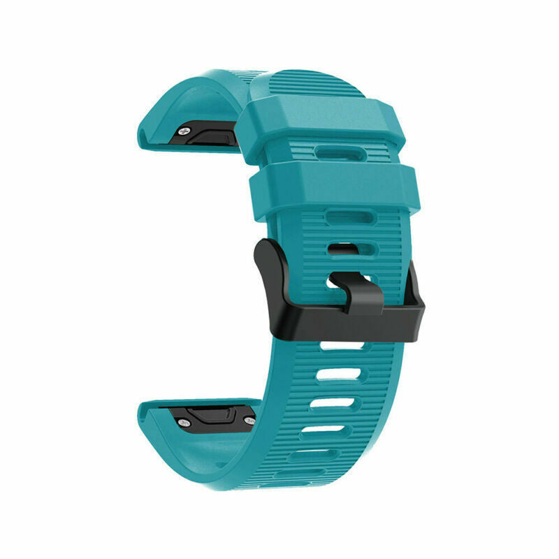 Garmin Quatix 8 - 51mm Silicone Strap (Light Blue)