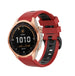 Garmin Fenix 7s sport gesp band (rood/zwart)